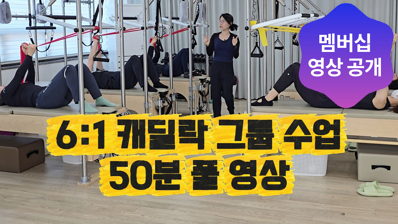 [멤버십 풀영상 공개] 캐딜락 6:1 그룹 수업 | 초보 강사를 위한 실전 시퀀스